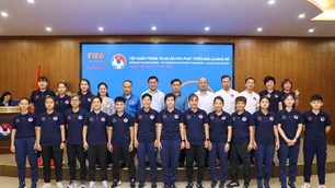 Khai mạc Chương trình tập huấn trọng tài Dự án FIFA phát triển bóng đá nữ
