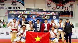 Jujitsu Việt Nam giành 6 HCV thế giới