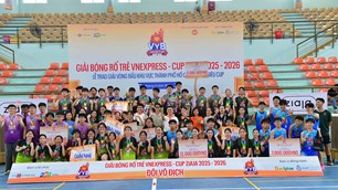 Bế mạc Giải bóng rổ Trẻ VnExpress - Cúp Ziaja mùa giải 2025-2026