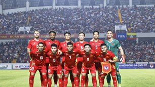 Đội tuyển Việt Nam tiếp tục giữ vững vị trí trong top 100 thế giới