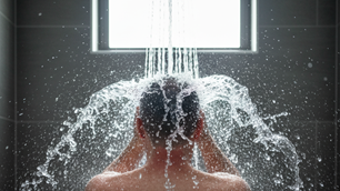 Tắm nước lạnh vài phút để kích hoạt nút “khởi động lại” trong não bộ