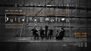 Điều gì sẽ xảy ra khi kiến trúc có thể “cất tiếng hát” và âm nhạc có thể “chạm” vào?