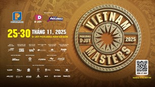 Bùng nổ Pickleball D-Joy Vietnam Masters - Petrolimex Cup
