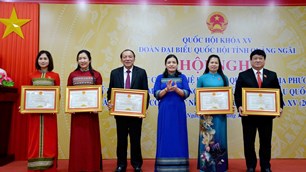 Gặp mặt các thế hệ đại biểu Quốc hội tỉnh nhân kỷ niệm 80 năm Ngày Tổng tuyển cử đầu tiên 