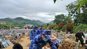 Bộ Tư lệnh Vùng Cảnh sát biển 2 tham gia lấy mẫu ADN xác định danh tính liệt sĩ