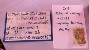 Gò Tràm quy tập 5 hài cốt, Sa Thầy hé lộ thông tin 2 liệt sĩ