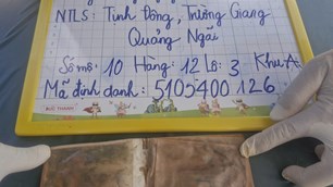 Phát hiện di vật có tên liệt sĩ Trần Văn Thanh