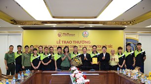 T&T Group trao thưởng hơn 1,2 tỉ đồng cho CLB Bóng bàn CAND-T&T