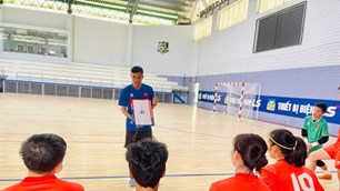 Futsal nữ Việt Nam khẩn trương hoàn tất trước khi lên đường dự SEA Games 33