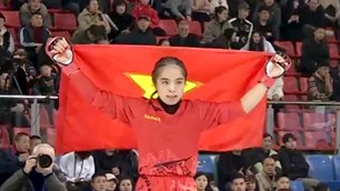 Võ sĩ Lò Thị Phung hạ đối thủ sau 51 giây, giành HCV MMA châu Á 