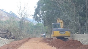 Đường vào danh thắng Kim Sơn được “giải cứu” sau phản ánh của Báo Văn Hóa