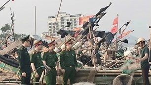 Công an xã ven biển vào cuộc quyết liệt, chung tay gỡ “thẻ vàng” IUU