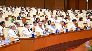 Tổng Bí thư Tô Lâm dự Hội nghị chuyên đề “Bình dân học vụ số - Quốc hội số”