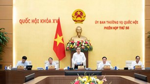 Khai mạc Phiên họp thứ 56 của Ủy ban Thường vụ Quốc hội