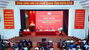 Chủ tịch UBND TP. Hà Nội tiếp xúc cử tri trước bầu cử