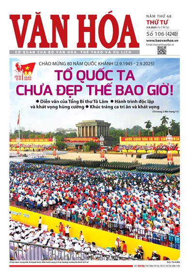 Báo Văn Hoá 3/9/2025 số 106