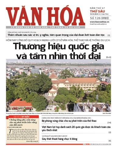 Báo Văn Hoá 18/10/2024 số 126
