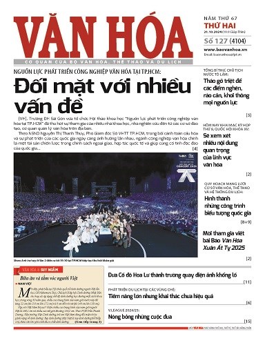 Báo Văn Hoá 21/10/2024 số 127