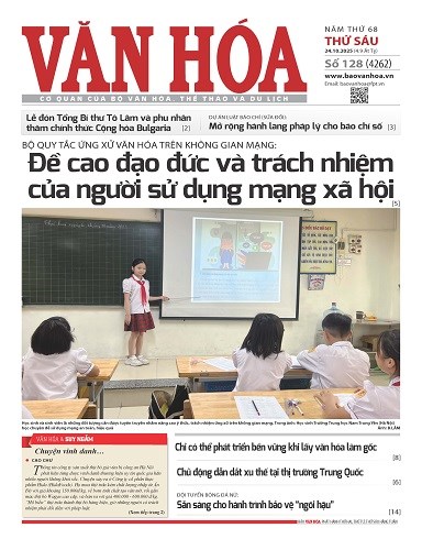 Báo Văn Hoá 24/10/2025 số 128