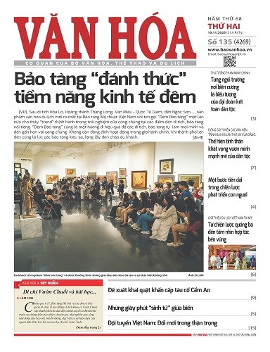 Báo Văn Hoá 10/11/2025 số 135