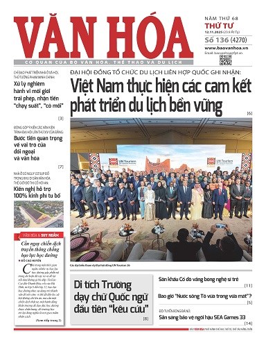 Báo Văn Hoá 12/11/2025 số 136