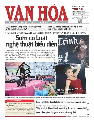 Báo Văn Hoá 14/11/2025 số 137