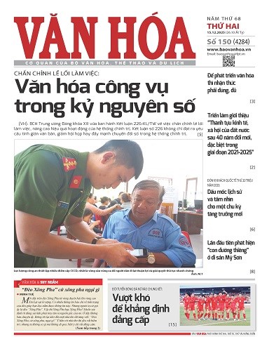Báo Văn Hoá 15/12/2025 số 150