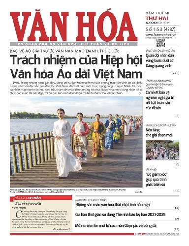 Báo Văn Hoá 22/12/2025 số 153