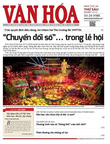 Báo Văn Hoá 28/2/2025 số 26
