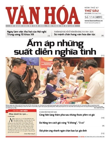 Báo Văn Hoá 20/9/2024 số 114