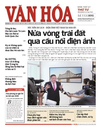 Báo Văn Hoá 18/9/2024 số 113