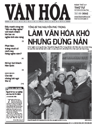 Báo Văn Hoá 24/7/2024 số 89