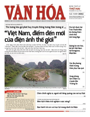 Báo Văn Hoá 9/9/2024 số 109