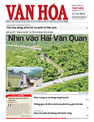 Báo Văn Hoá 9/8/2024 số 96