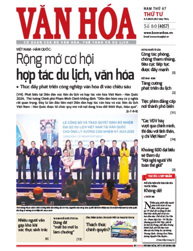 Báo Văn Hoá 3/7/2024 số 80