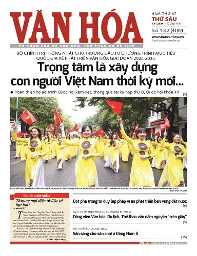 Báo Văn Hoá 1/11/2024 số 132