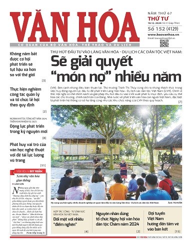 Báo Văn Hoá 18/12/2024 số 152