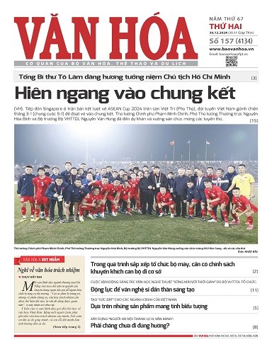 Báo Văn Hoá 30/12/2024 số 157