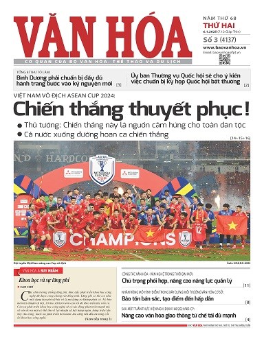 Báo Văn Hoá 6/1/2025 số 3