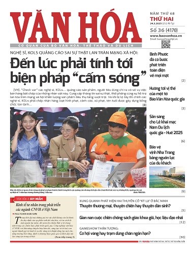 Báo Văn Hoá 24/3/2025 số 36