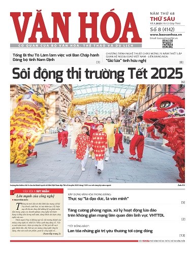 Báo Văn Hoá 17/1/2025 số 8
