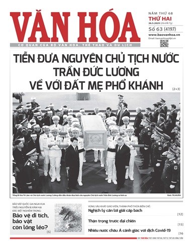 Báo Văn Hoá 26/5/2025 số 63
