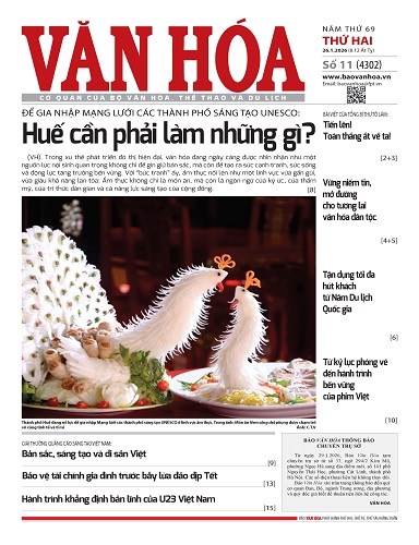 Báo Văn Hoá 26/01/2026 số 11