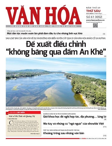 Báo Văn Hoá 22/5/2026 số 61