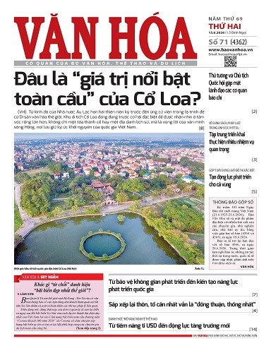 Báo Văn Hoá 15/6/2026 số 71