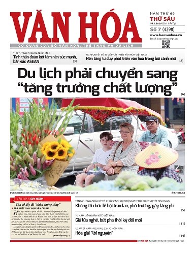 Báo Văn Hoá 16/01/2026 số 7