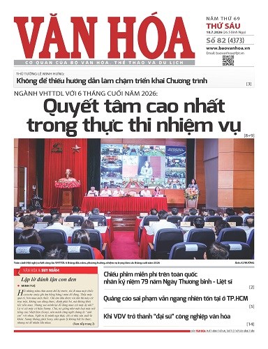 Báo Văn Hoá 10/7/2026 số 82