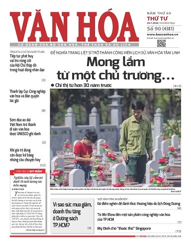 Báo Văn Hoá 29/7/2026 số 90