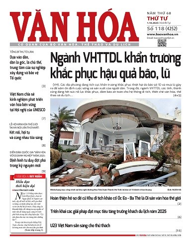 Báo Văn Hoá 01/10/2025 số 118