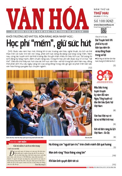 Báo Văn Hoá 8/9/2025 số 108